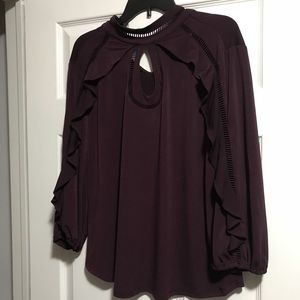 Plum Blouse New York & Company